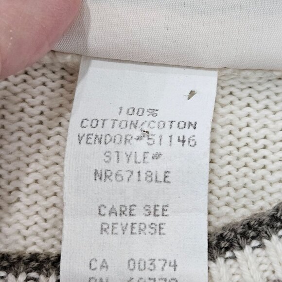 Northern Reflections Womens Vintage Sweater Medium Golf Scene Embroidery Knit - Picture 6 of 10